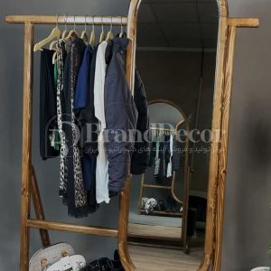 مدل آینه قدی استندچندکاره (رگال و جاکفشی) آوین